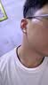 TFY莫桑钻耳钉男士999纯银养耳洞单只痞帅钻石耳环高级感潮流男耳饰 2克拉 8mm莫桑钻【999纯银】 【单支装】 实拍图