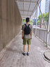 京东京造 Lite云感背包小号12L 男女运动双肩包旅行通勤背包学生书包 黑色 实拍图