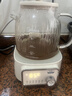美的（Midea）花漾0胶水全玻璃养生壶多功能煮茶壶母婴烧水壶调奶器智能恒温电热水壶全自动一体1.2L YS12B302J 实拍图