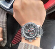 天梭（TISSOT）【官方授权店】 瑞士手表 新款速敢系列黑武士计时码运动防水男表 黑盘黑皮带T125.617.16.051.00 实拍图