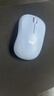 罗技（Logitech）M221 轻音鼠标 无线鼠标 办公鼠标 对称鼠标 带无线微型接收器 雾霭蓝 实拍图