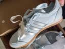 adidas「冰淇淋T头鞋」VS JOG 2.0薄底运动鞋男女阿迪达斯轻运动 浅天蓝/金属银/亮白 (推荐女生选小半码)   36.5 实拍图