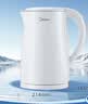 美的（Midea）电热水壶烧水壶1.7L304不锈钢0涂层双层隔热自动断电1500W养生冲奶2026新款 MK-SH17M130 实拍图