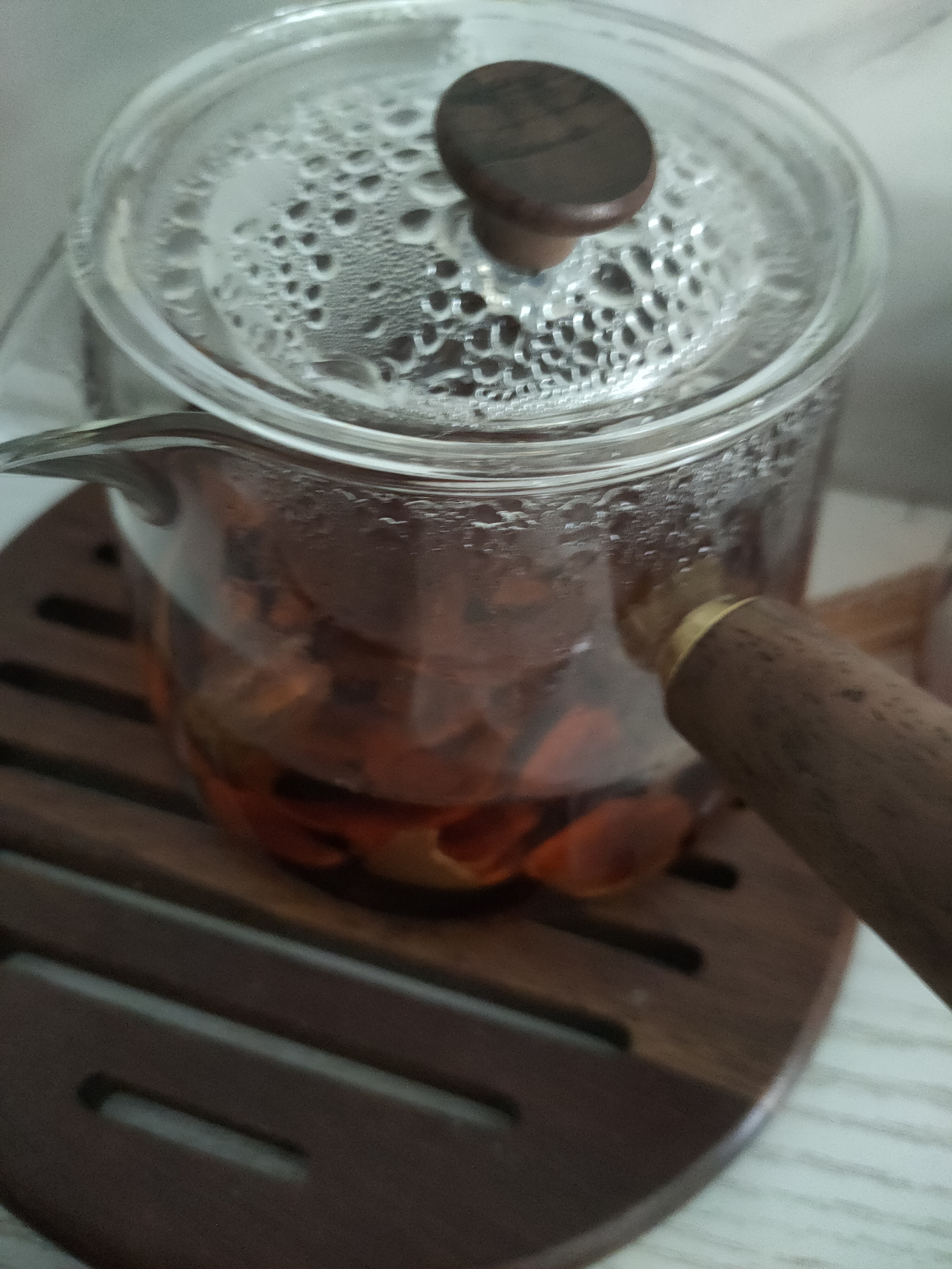 苏泊尔（SUPOR）侧把茶壶家用玻璃泡茶壶单壶电陶炉专用烧水煮茶壶功夫茶具 【加厚耐高温】侧把壶 700ml 实拍图