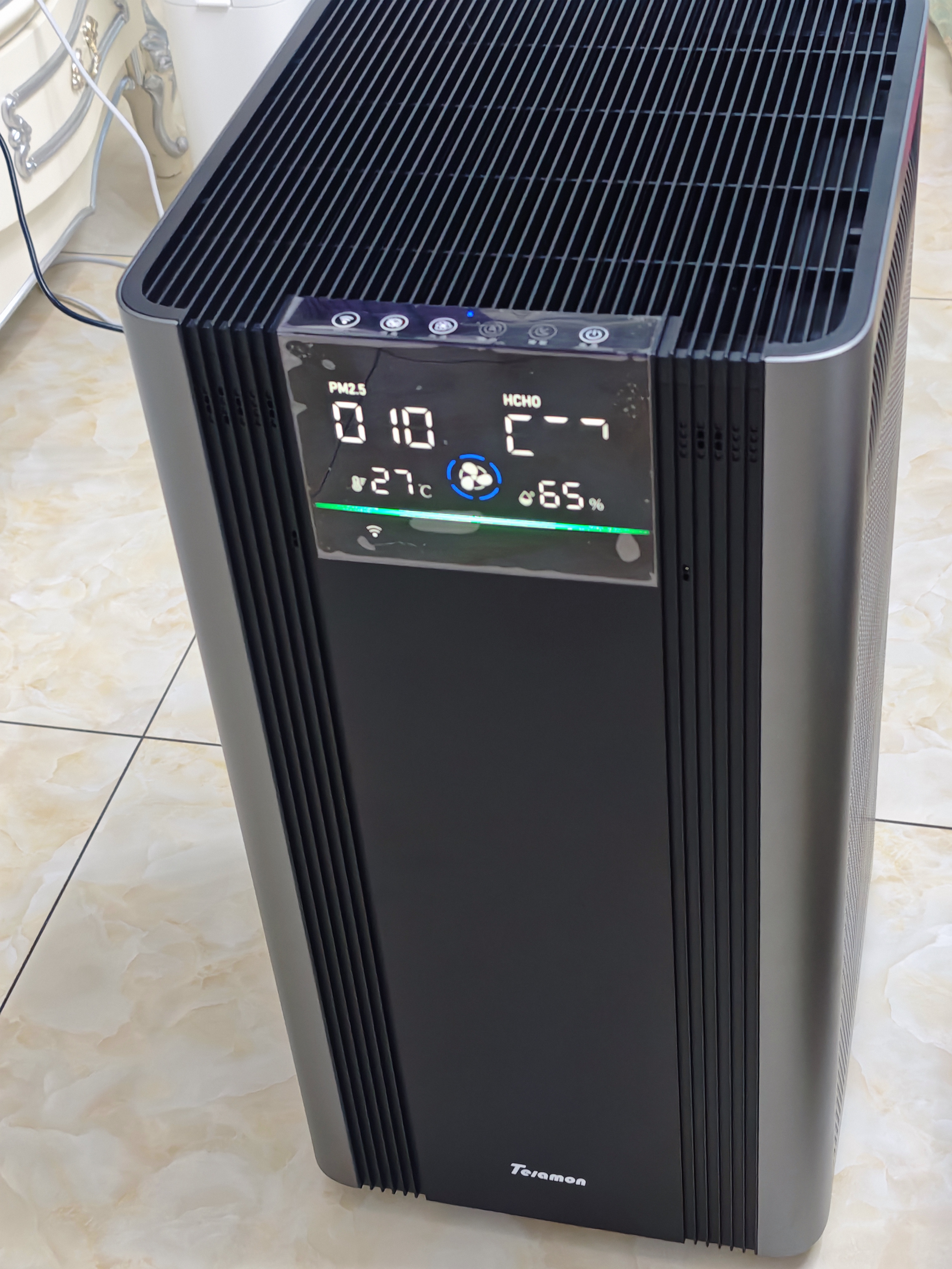 Telamon泰拉蒙X99专业空气净化器家用除甲醛除菌除TVOC过敏原除菌去异味烟味负离子净化机 X99 晒单实拍图