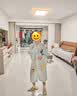 京东京造 儿童雨衣带大书包位男童女童女孩加长全身学生雨披 蓝色3xl 实拍图