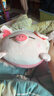 名创优品（MINISO）小猪B-BO锦鲤趴姿毛绒公仔玩具玩偶抱枕靠枕娃娃生日礼物女 实拍图