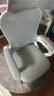 哈一人体工学椅办公座椅久坐舒适家用电竞椅电脑椅子人工力学座椅宿舍 【加强合金脚】无脚踏 云白 乳胶坐垫丨升降联动扶手 可升降联动扶手 实拍图