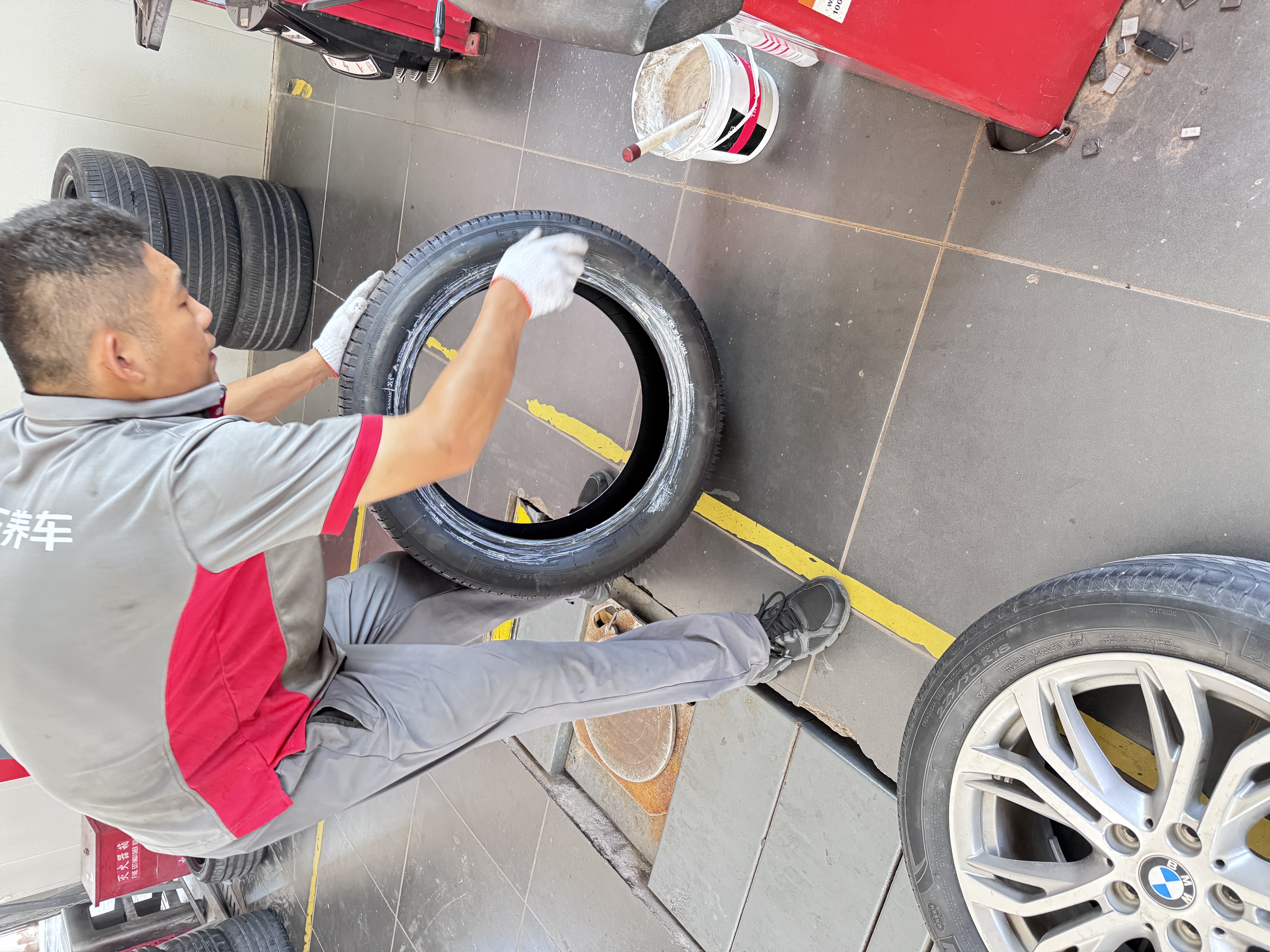 米其林（MICHELIN）防爆轮胎 225/50R18 95W 浩悦 PRIMACY 3ST ZP *适配宝马X1 实拍图