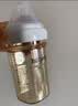 HEGEN海格恩新生儿防胀气奶瓶1-6个月以上ppsu仿母乳宽口径婴儿奶瓶 150ml+ 240ml （白）1-6月 实拍图