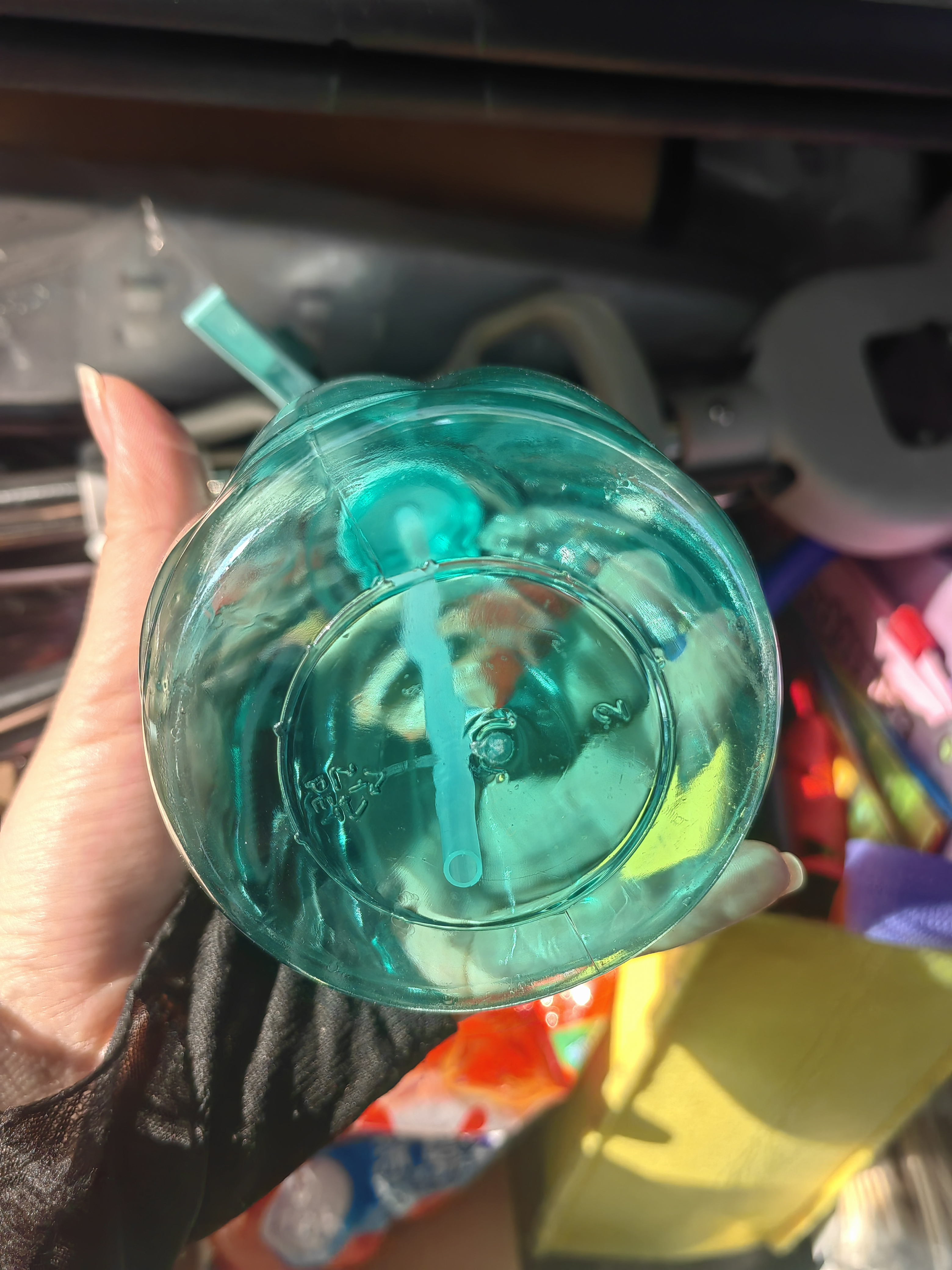 家用酒精喷壶消毒水清洁专用喷雾瓶气压式细雾浇花洒小喷水壶喷瓶 透蓝【1个装】 500ml 实拍图