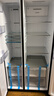 海尔盛宴618L对开门冰箱黑金净化新国标一级能效省电家用风冷无霜超大容量BCD-618WGHSSEDBL国家补贴 实拍图