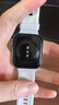 HUAWEI WATCH FIT 4 【银河耀迹双表带套装】悦动白氟橡胶表带超轻薄大屏潮流运动蓝牙通话睡眠监测fit4 实拍图