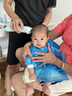 易简（yijan）自动吸发婴儿理发器轻音儿童理发器宝宝剃头器新生儿剪发电推子 实拍图