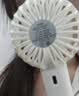 名创优品（MINISO）2026新款手持风扇小风扇小型数显静音随身携带底座充电风扇迷你宝宝吹辅食学生儿童降温神器礼物 实拍图