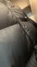 保姆鹅 儿童羽绒服长款巨厚高充绒防风保暖中大童宝宝冬装外套[NM2537] 炭黑 120 实拍图