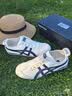Onitsuka Tiger鬼塚虎帆布一脚蹬懒人鞋  男女款休闲鞋 MEXICO 66™ PARATY 米白色/藏青色(1183C233-250) 37 实拍图