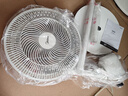 美的（Midea）【加大网罩】七叶轻音柔风电风扇/家用省电落地扇/小型台式电扇/广角摇头大风力宿舍风扇 SAE35CA1 实拍图