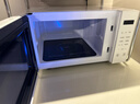 海尔（Haier）家用微波炉 20L小型快捷平板式微波炉 360°加热易清洁内胆智能菜单 一键解冻触控面板HW-E20Y2W 实拍图