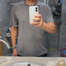 班尼路（Baleno）两件装冰丝短袖男夏季薄款透气男士t恤网眼速干运动半袖上衣潮 实拍图