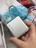 SKK充电宝迷你120w超级快充3C认证自带双线移动电源苹果17华为通用可上飞机小巧便携带数显电池 白色100w 实拍图