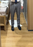 百丽七夕礼物男鞋通勤商务正装皮鞋婚鞋A2410 黑/三接头内增高5cm 42 实拍图