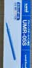 uni三菱 uni-ball UMR-05S按动笔芯0.5mm中性笔蓝色替芯 适用签字笔小浓芯ONE UMN-S-05系列 10支 实拍图