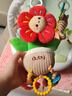 澳贝（auby）婴儿车挂件玩具花朵转转乐抽抽拉拉乐新生儿抬头训练车载床头挂铃 实拍图