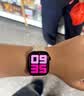 Apple/苹果WatchS11智能手表GPS+蜂窝款46毫米深空灰色铝金属表壳黑色运动型表带S/M-联通补贴 实拍图