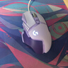 罗技（G） G502 HERO主宰者 有线鼠标 游戏鼠标  g502hero  可配重HERO引擎 礼盒送男友 RGB炫彩灯光 G502H星河紫+鼠标垫 实拍图