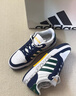 adidas ENTRAP美式校园风运动少年感复古篮球风板鞋男女阿迪达斯   白色/深蓝色/绿色   44 实拍图
