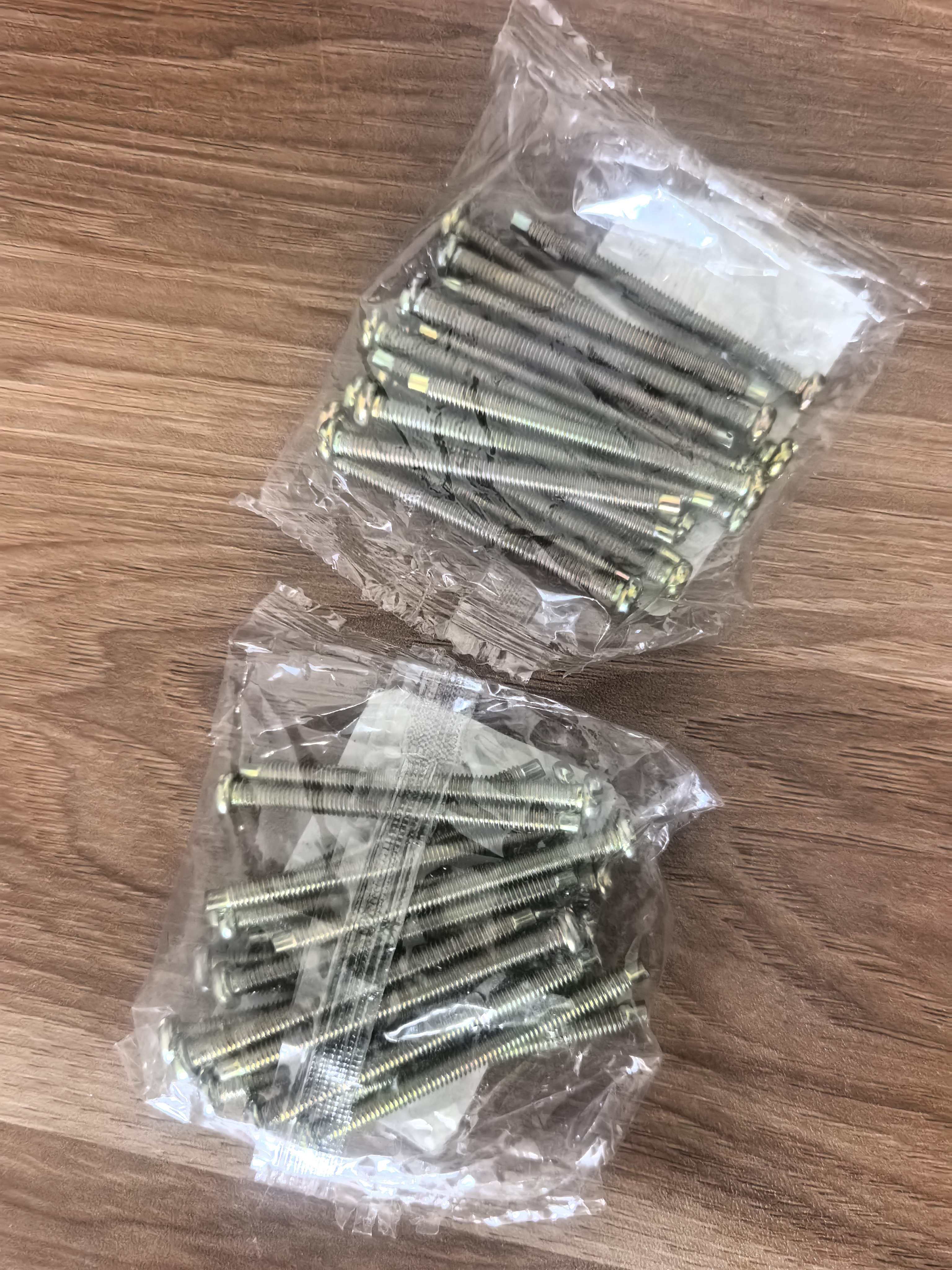 德力西（DELIXI）螺丝钉5公分长3.8mm十字加长螺丝平头钉 开关插座通用配件20只/包 实拍图