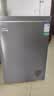 容声100L单温冰柜小型家用-35℃冷冻冷藏柜减霜80%冷柜新一级能效卧式冰箱BD/BC-100D10HMLBDH 实拍图