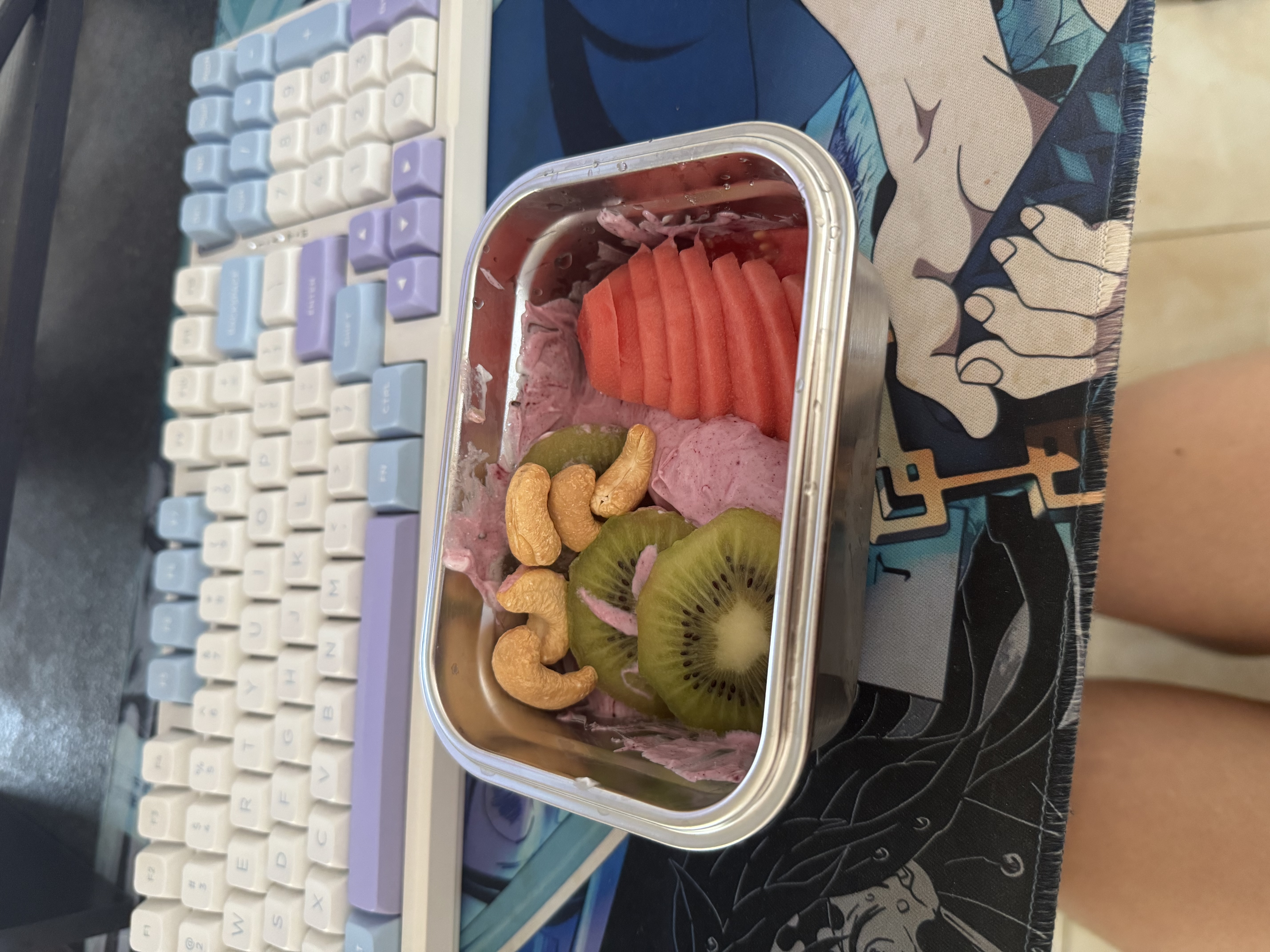 乐扣乐扣（LOCK&LOCK）本色食品级不锈钢保鲜盒饭盒密封冰箱收纳餐盒洗碗机可用500mL 实拍图