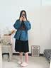 远港褶皱棉拖鞋女士2026新款秋冬季室内家居家用保暖冬天防水PU皮面男 霜白色 38-39 【适合37-38脚】 实拍图