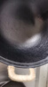 王源吉铁锅炒锅铸铁锅双耳苏锅王老式家用圆底无涂层龟纹大肚炒锅36cm 实拍图