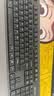 双飞燕（A4TECH）FG2500S PLUS 104键 无线键鼠套装 无线键盘鼠标套装鼠标键盘套装办公打字带手托轻音 遂空灰 无线 实拍图