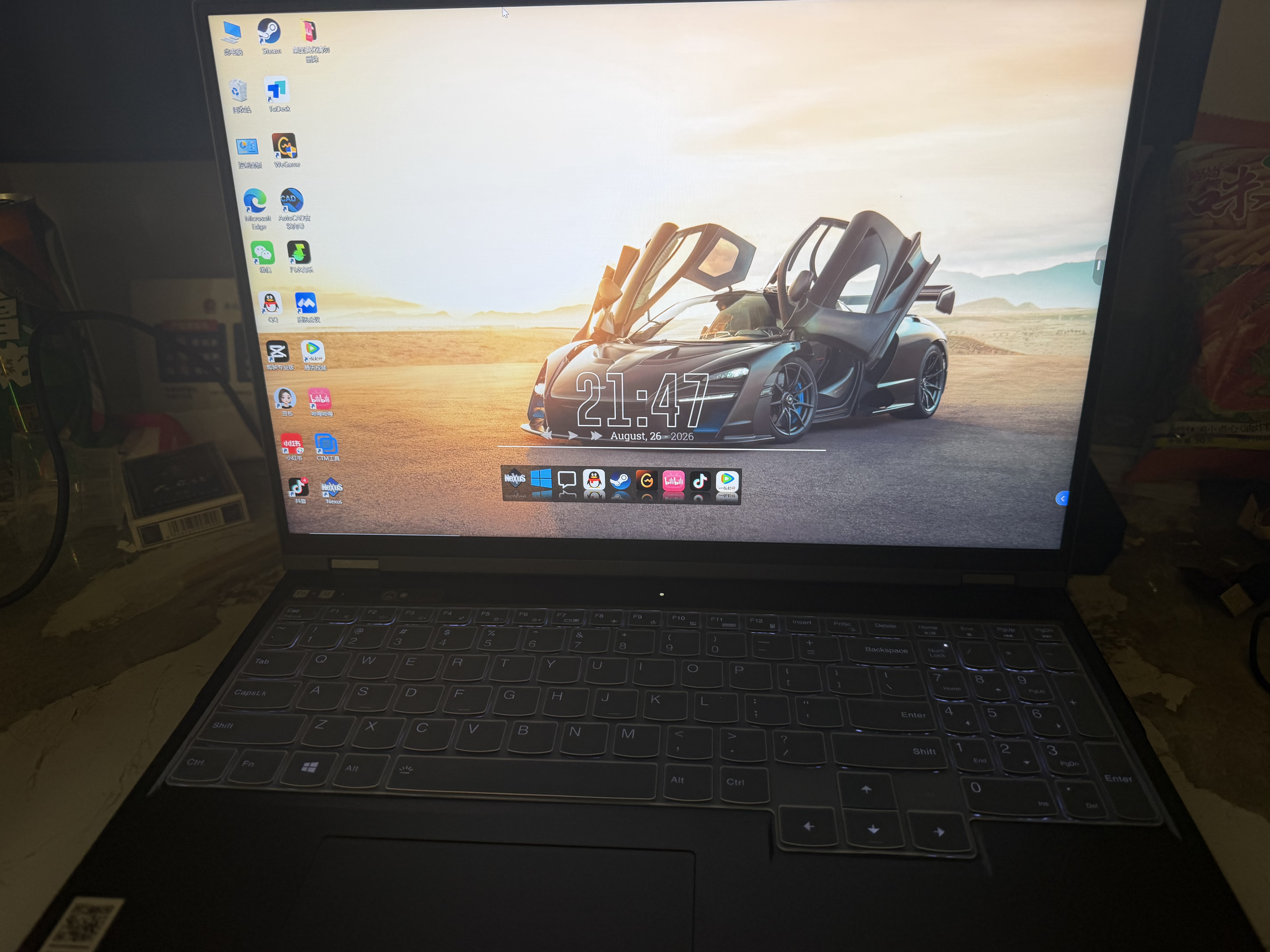 联想（Lenovo)拯救者15.6寸Y7000/R9000P高刷电竞游戏本i73060二手笔记本电脑 95新 Y9000P i7-12代 3060 2K 高配16G内存+512G固态 实拍图