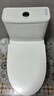 九牧（JOMOO）11173-2-1/41KD-3大力神普通马桶家用虹吸抗菌节水坐便器400坑距 实拍图