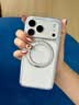 图拉斯支点壳【百万热销| 相机按键升级款】适用苹果18promax手机壳iphone17promax新款磁吸保护防摔 透 实拍图