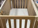 babycare弗里斯克婴儿床新生儿宝宝实木床+4D空气纤维双面床垫+安抚四件套 实拍图