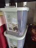 乐扣乐扣（LOCK&LOCK）塑料大容量米桶杂粮塑料储藏桶防潮防虫密封储米箱12L薄荷绿 实拍图
