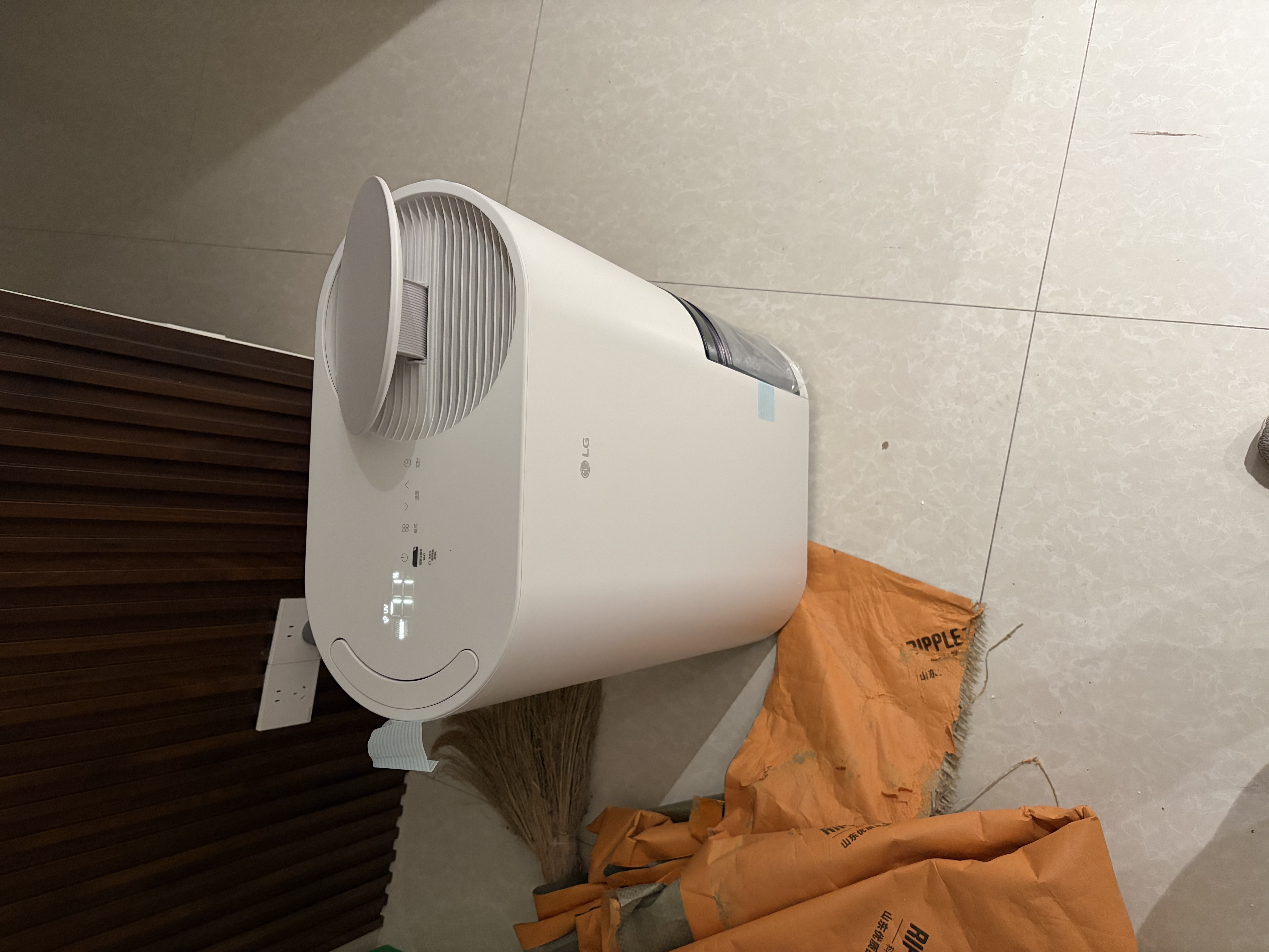 LG沐光双变频智能除湿机 除湿量26升/天 62㎡家用卧室轻音抽湿机 负离子净化 回南天除湿器DD15GMWE0 实拍图