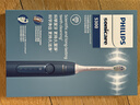 飞利浦（PHILIPS）【七夕情人节礼物】电动牙刷钻石3系HX5181蓝色+白色双支装 情侣款送男生/女友 实拍图