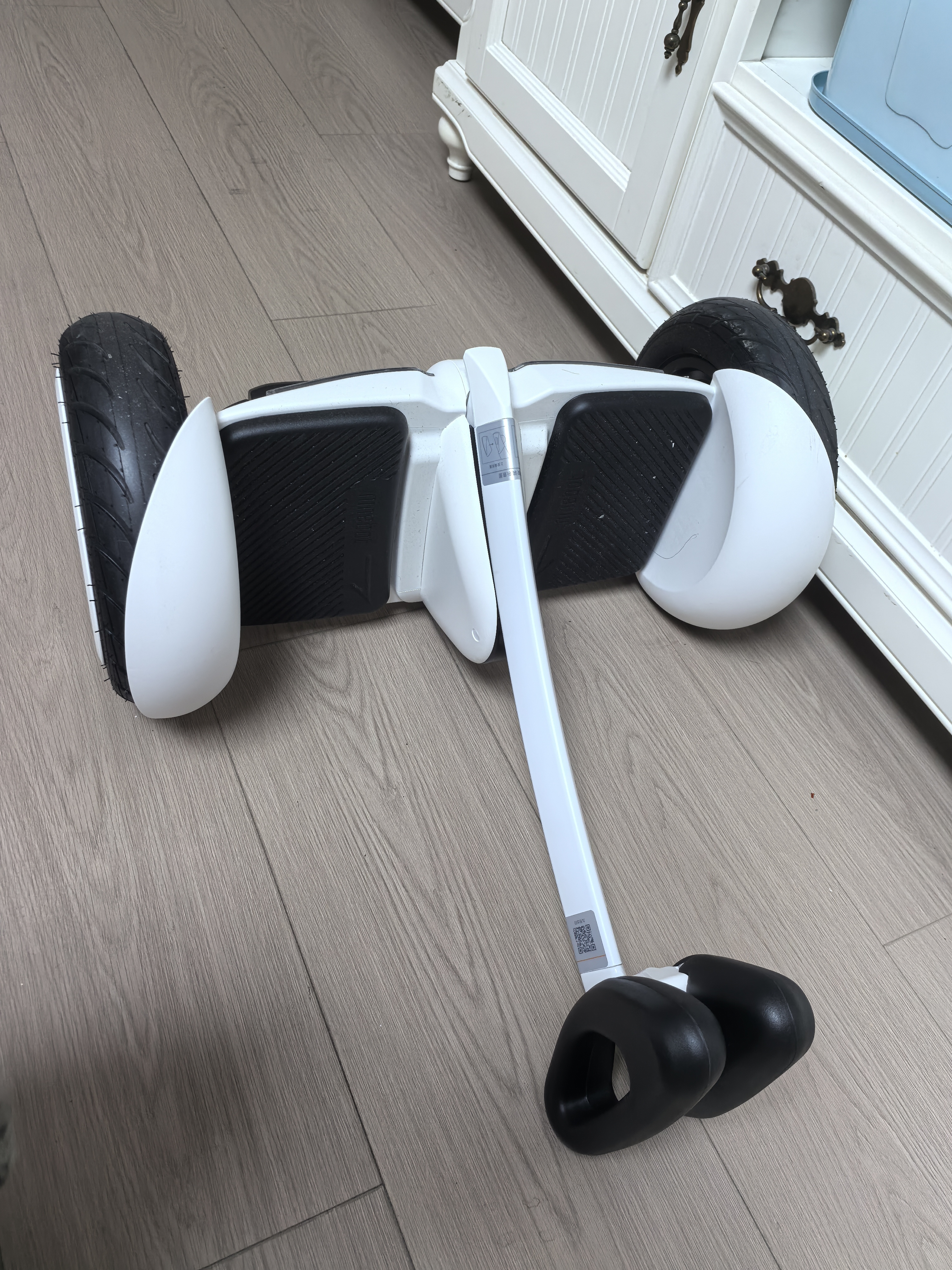九号（Ninebot）电动平衡车Mini白色智能代步长续航腿控送物生日礼物玩具两轮电动车成年人体感小九 实拍图