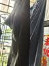 京东京造男士休闲裤子夏季男款潮流透气宽松显高束脚裤 黑色M 实拍图