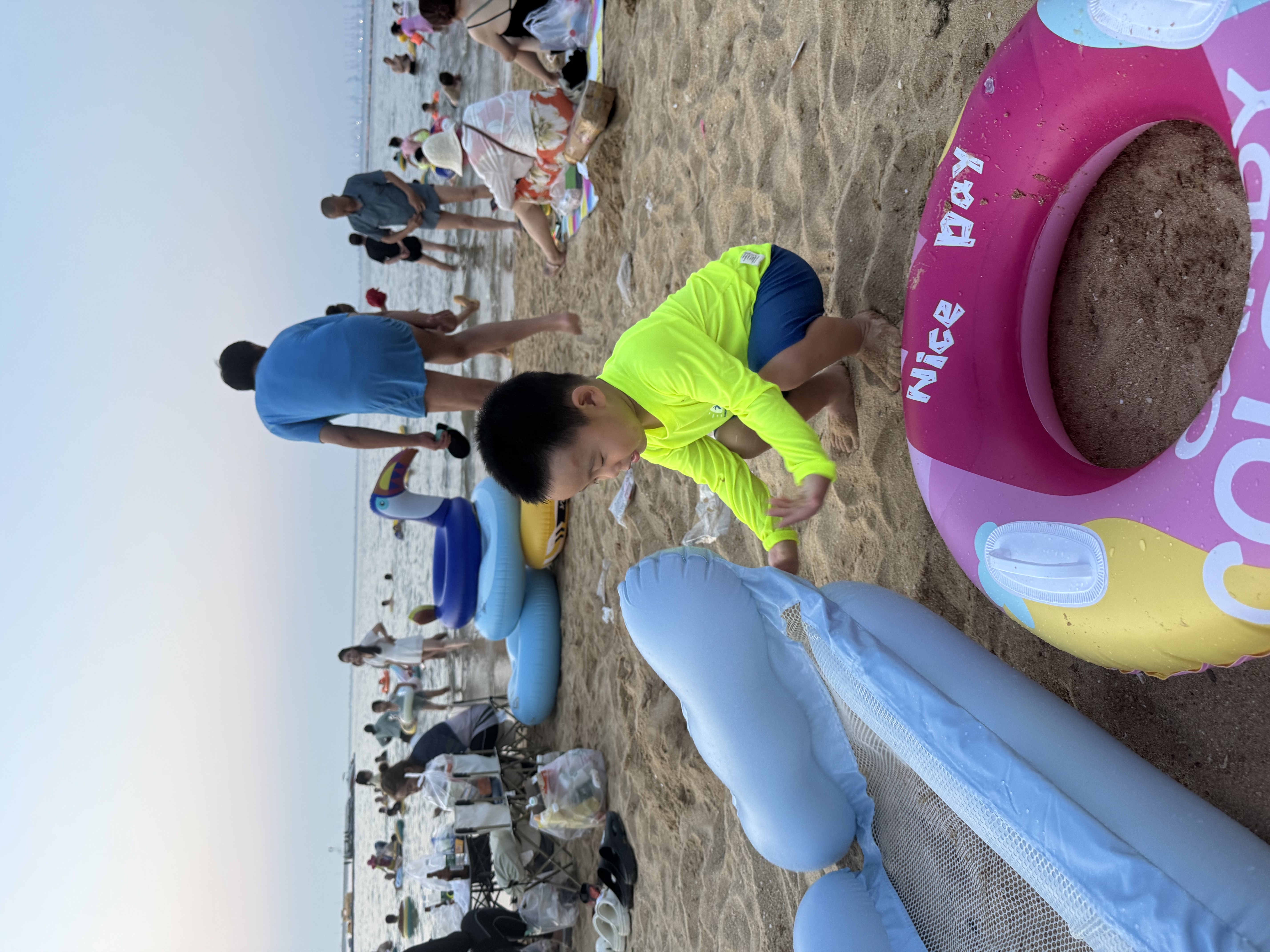 佑游游泳圈成人加厚防侧翻双气囊男女通用游泳池浮圈96409粉红夏日80 实拍图