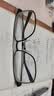 依视路（ESSILOR） 钻晶系列高清耐磨防蓝光近视超薄镜片专业配度数眼镜架男女镜框 钛+金属-全框-4021BK-黑色 镜框+依视路A4防蓝光1.60现片 实拍图