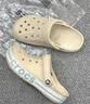卡骆驰（CROCS）贝雅卡骆班洞洞鞋|205089 冬日白/彩色-1LI   37 /38(230mm)   实拍图
