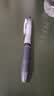 斑马牌（ZEBRA） 日本JJ77中性笔荧光不洇染墨签字笔学霸手账笔学生考试用ins高颜值水笔 黑色3支/0.5 实拍图